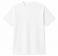 white basic tee