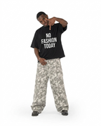 NO FASHON TODAY - BLACK TEE