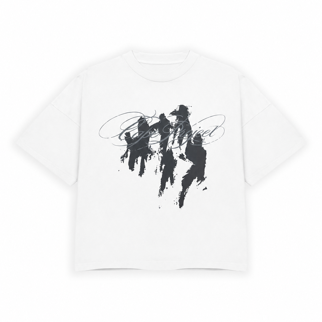 SHADOW - WHITE TEE