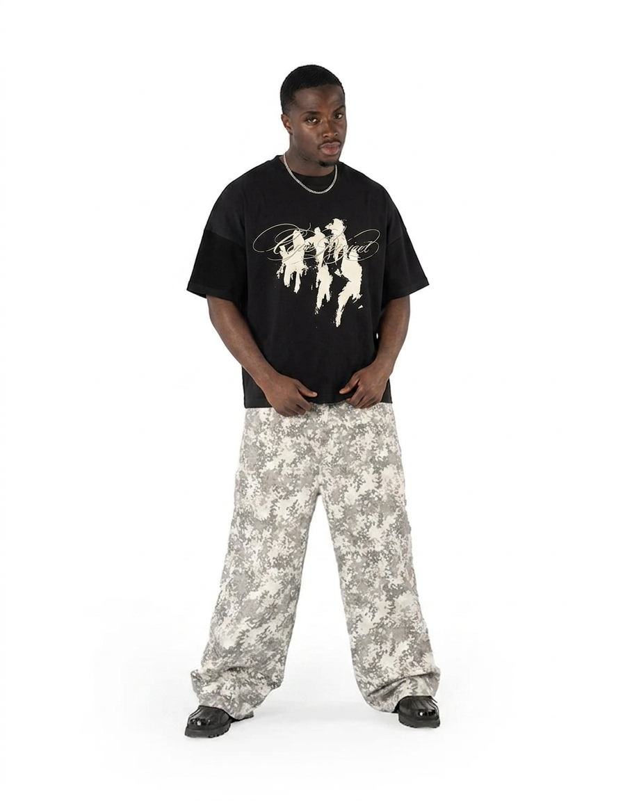 SHADOW - BLACK TEE